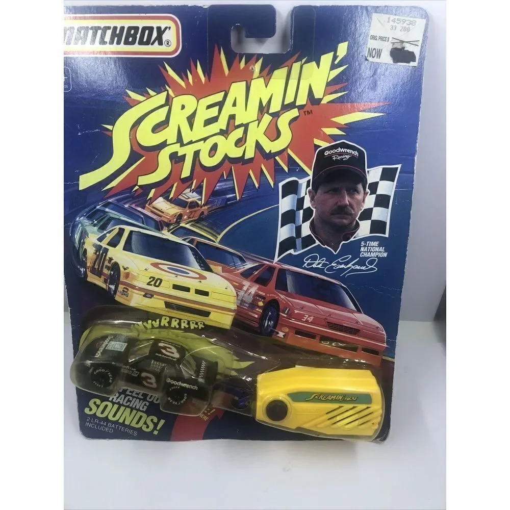 Matchbox Screaming Stocks Dale Earnhardt 5 time National Champion